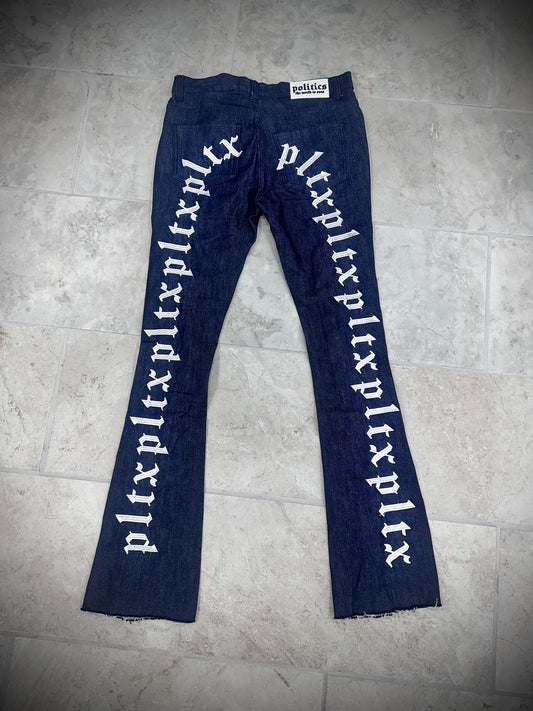 Politics Stacked Jeans