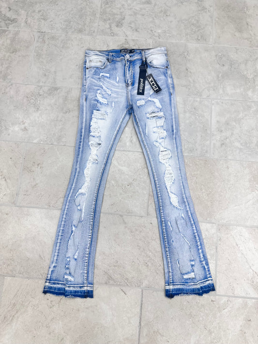 Politics Stacked Jeans